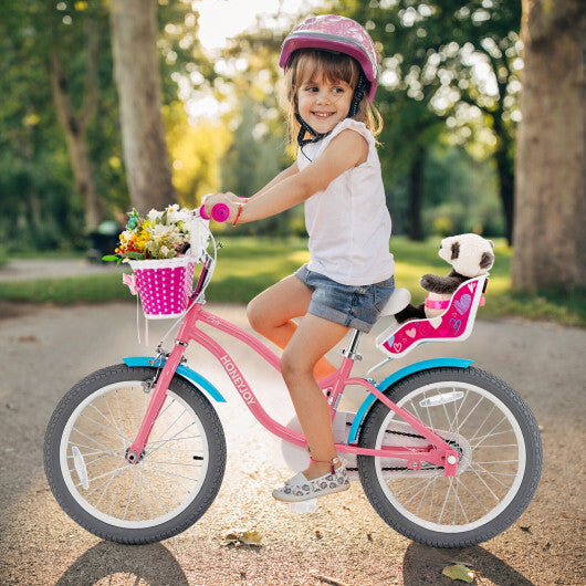 Kids Bicycle with Training Wheels and Basket for Boys and Girls Age 3-9 Years-14 inches LuxuryLifeWay Online Store