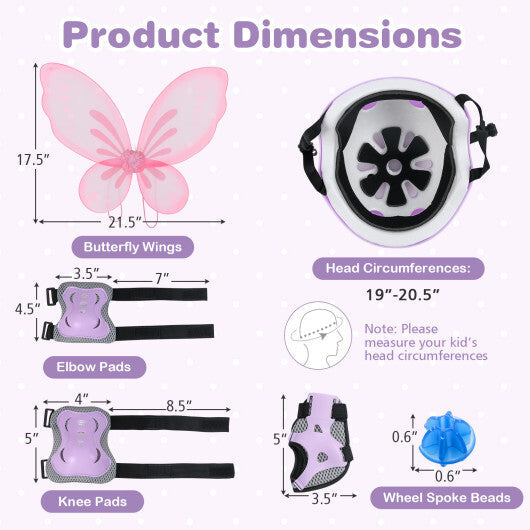 12 Inch Kids Bike with Helmet Protective Set Pink LuxuryLifeWay Online Store