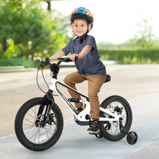 16 Inch Kids Bike Magnesium Alloy Bicycle Adjustable for Aged 4 to 7-16 inches LuxuryLifeWay Online Store