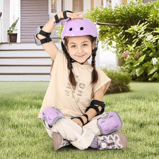 Only $9.90! 6 in 1 Kids Bicycle Protective Gear Set Pink LuxuryLifeWay Online Store