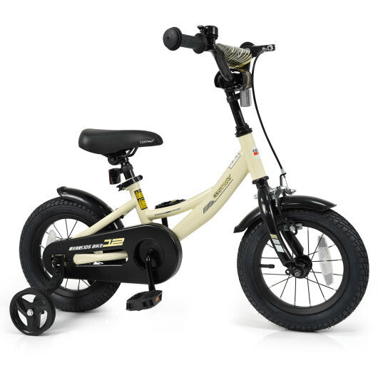 12 Inches Kids Bike Sport Bicycle with Removable Training Wheels - Size: 12 inches LuxuryLifeWay Online Store