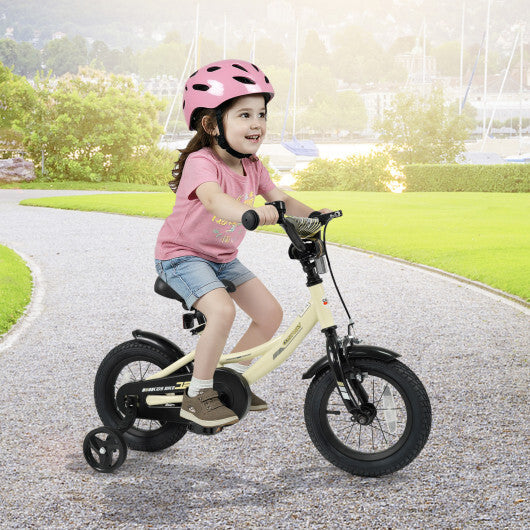 12 Inches Kids Bike Sport Bicycle with Removable Training Wheels - Size: 12 inches LuxuryLifeWay Online Store