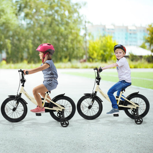 16 Inches Kids Bike Sport Bicycle with Removable Training Wheels - Size: 16 inches LuxuryLifeWay Online Store