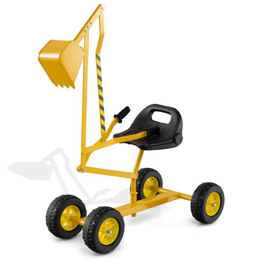 Sand Digger for Kids with 2-Handed Controls and Flexible Shovel-Blue LuxuryLifeWay Online Store