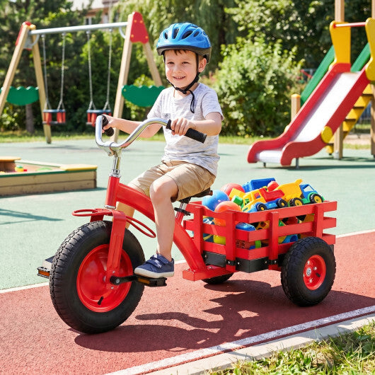 Kids Tricycle with 15 Inch Inflatable Rubber Tires -Green LuxuryLifeWay Online Store