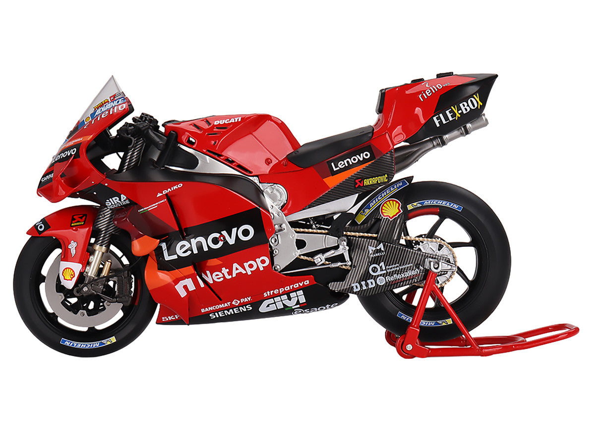 Ducati Desmosedici #43 Jack Miller "Presentation" "MotoGP World Championship" (2022) 1/12 Motorcycle Model by True Scale Miniatures LuxuryLifeWay Online Store