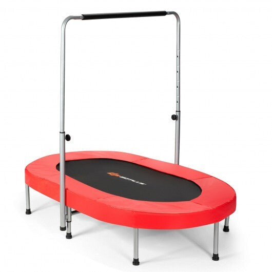 2-Person Foldable Mini Kids Fitness Rebounder Trampoline-Blue LuxuryLifeWay Online Store