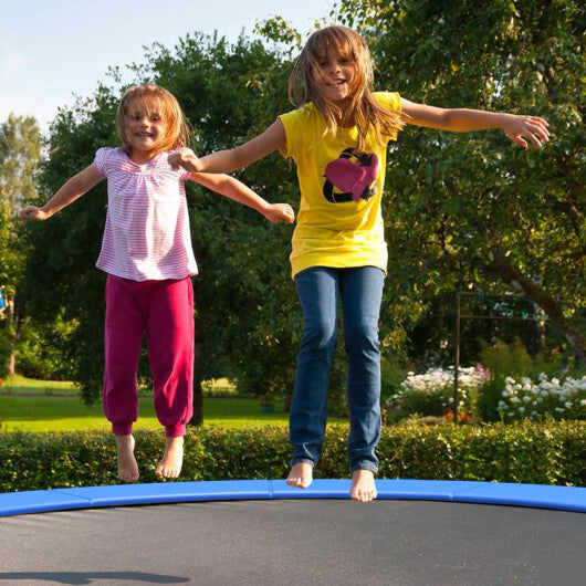 16 Feet Waterproof and Tear-Resistant Universal Trampoline Safety Pad Spring Cover-Blue LuxuryLifeWay Online Store