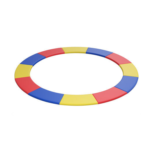 16 Feet Waterproof and Tear-Resistant Universal Trampoline Safety Pad Spring Cover-Blue LuxuryLifeWay Online Store
