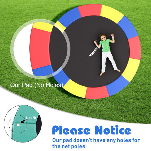 15 Feet Universal Trampoline Spring Cover-Multicolor LuxuryLifeWay Online Store