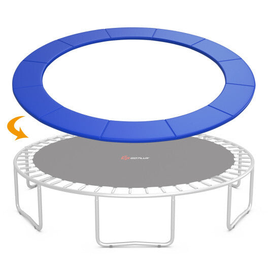 12 Feet Waterproof and Tear-Resistant Universal Trampoline Safety Pad Spring Cover-Multicolor LuxuryLifeWay Online Store
