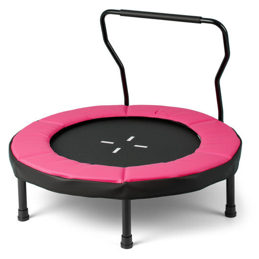 40 Inch Trampoline for Kids Indoor Outdoor Fitness Trampoline-Blue LuxuryLifeWay Online Store