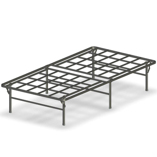 Twin XL Heavy Duty Foldable Metal Platform Bed Frame LuxuryLifeWay Online Store