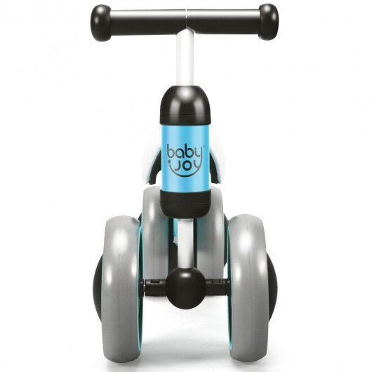 Baby Balance Bike for 2 Years Old Boys Girls No Pedal 4 Wheels-Blue - Color: Blue LuxuryLifeWay Online Store