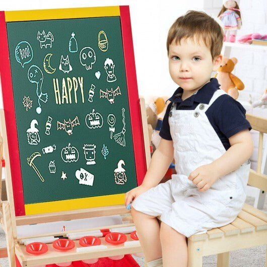 Flip-Over Double-Sided Kids Art Easel LuxuryLifeWay Online Store