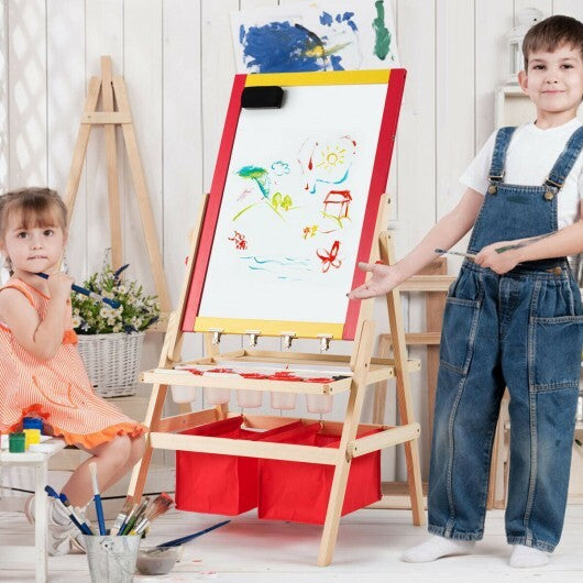 Flip-Over Double-Sided Kids Art Easel LuxuryLifeWay Online Store