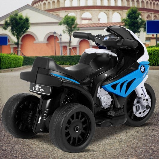 6V Kids 3 Wheels Riding BMW Licensed Electric Motorcycle-Blue - Color: Blue LuxuryLifeWay Online Store