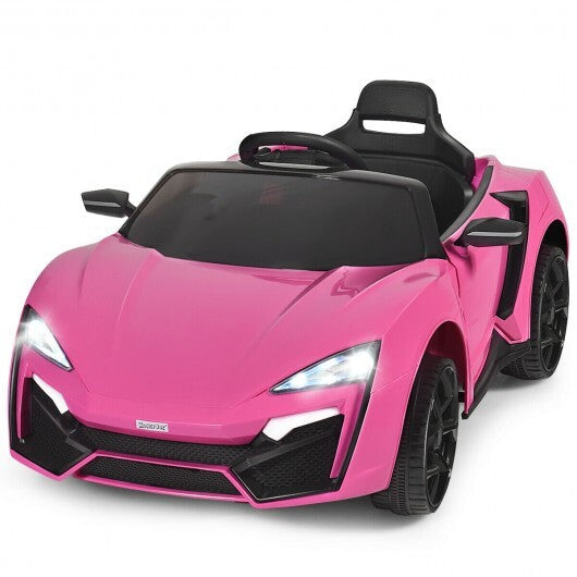 12V 2.4G RC Electric Vehicle with Lights-Pink LuxuryLifeWay Online Store