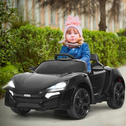 12V 2.4G RC Electric Vehicle with Lights-Pink