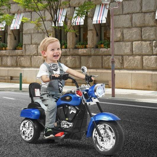 6V 3 Wheel Kids Motorcycle-Blue LuxuryLifeWay Online Store