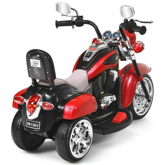 6V 3 Wheel Kids Motorcycle-Blue LuxuryLifeWay Online Store
