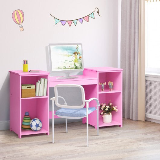 Kids Tri Folding Mirror Makeup Dressing Vanity Table Set-White LuxuryLifeWay Online Store
