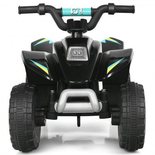 6V Kids Electric ATV 4 Wheels Ride-On Toy -Black LuxuryLifeWay Online Store