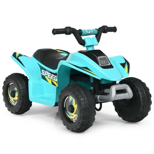 6V Kids Electric ATV 4 Wheels Ride-On Toy -Black LuxuryLifeWay Online Store