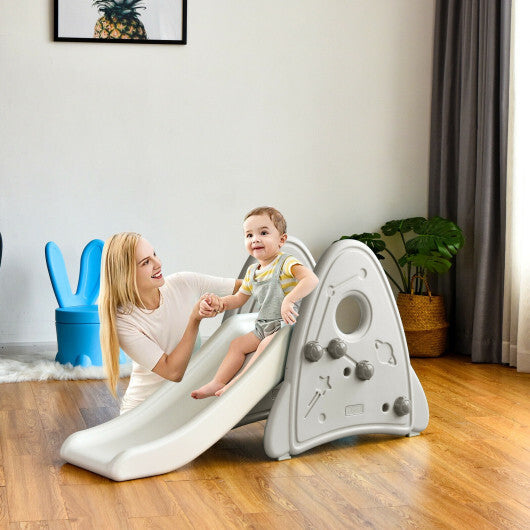 Freestanding Baby Slide Indoor First Play Climber Slide Set for Boys Girls -Blue LuxuryLifeWay Online Store