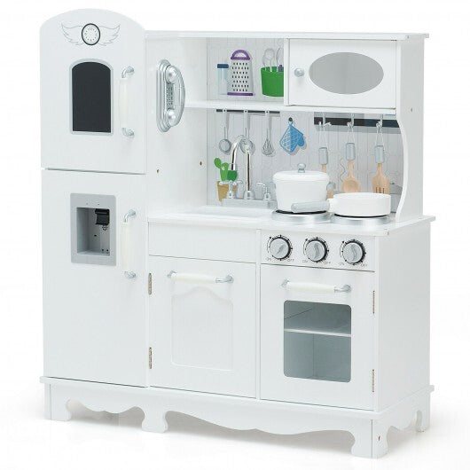 Kitchen Pretend Play Cookware Set Toys for Kids with Water Dispenser LuxuryLifeWay Online Store