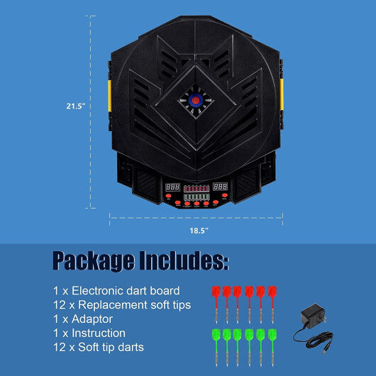 Professional Electronic Dartboard Set with LCD Display LuxuryLifeWay Online Store
