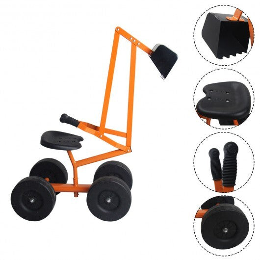 Heavy Duty Kid Ride-on Sand Digger Digging Excavator LuxuryLifeWay Online Store