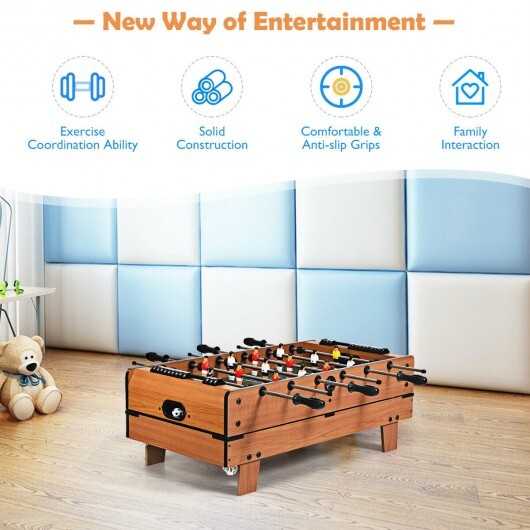 4-in-1 Combo Game Table Set Foosball Table with Billiards and Hockey LuxuryLifeWay Online Store