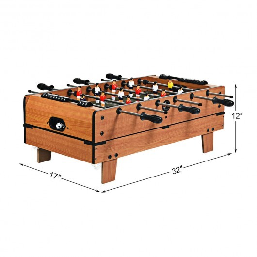 4-in-1 Combo Game Table Set Foosball Table with Billiards and Hockey LuxuryLifeWay Online Store