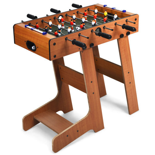 Space Saving Table Football with Durable Handle and 2 Footballs LuxuryLifeWay Online Store