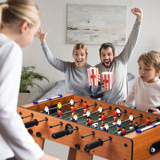 Space Saving Table Football with Durable Handle and 2 Footballs LuxuryLifeWay Online Store