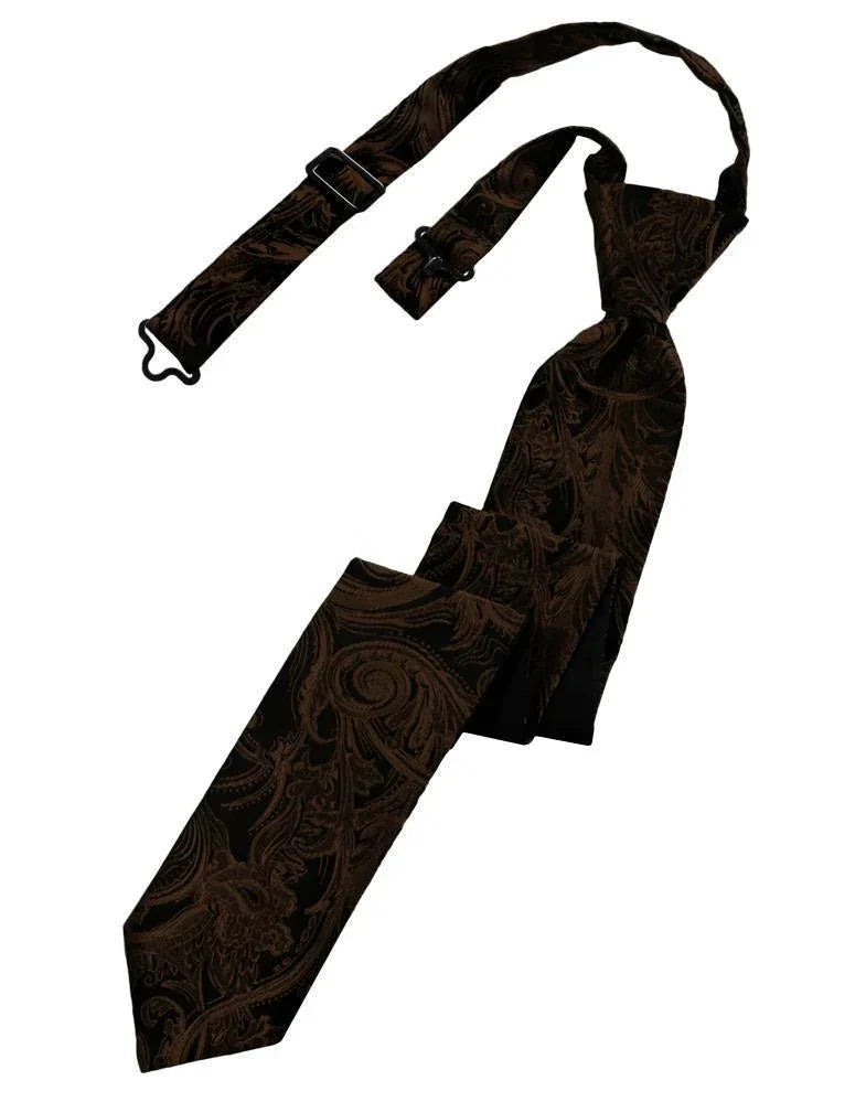 Tapestry Skinny Necktie Pre- Tied LuxuryLifeWay Online Store