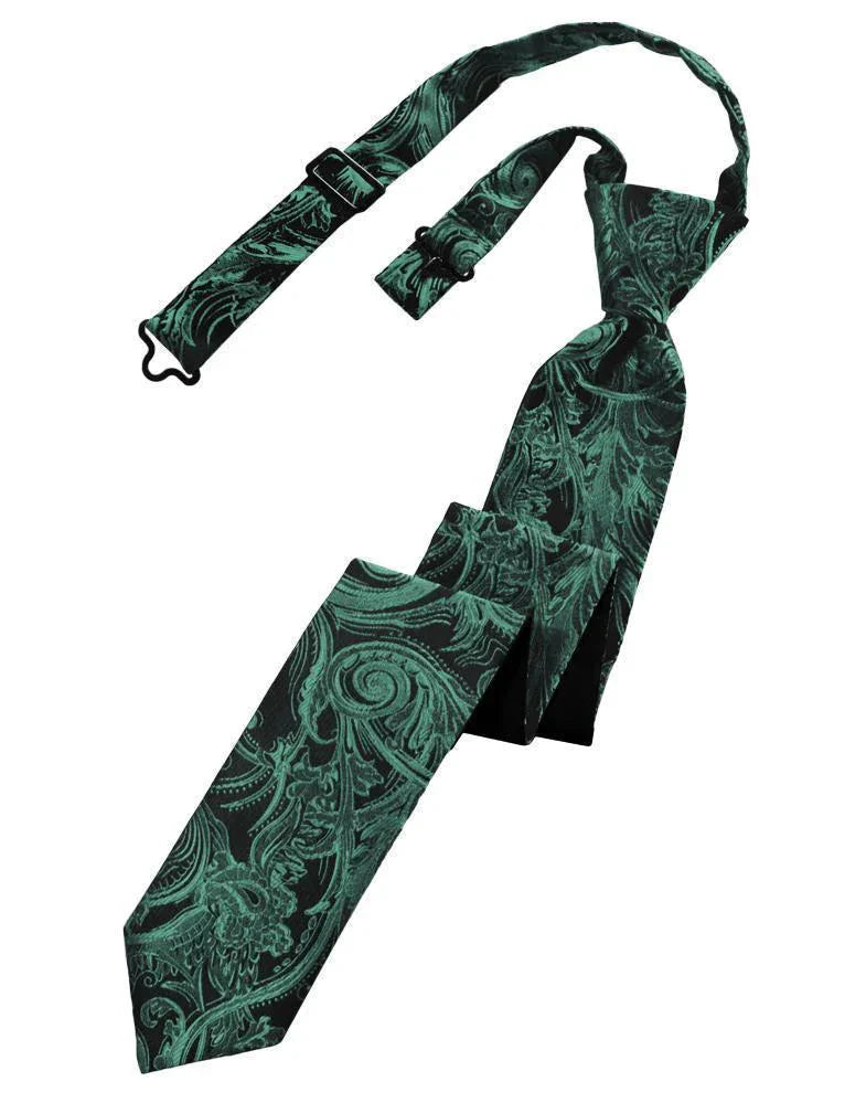 Tapestry Skinny Necktie Pre- Tied LuxuryLifeWay Online Store