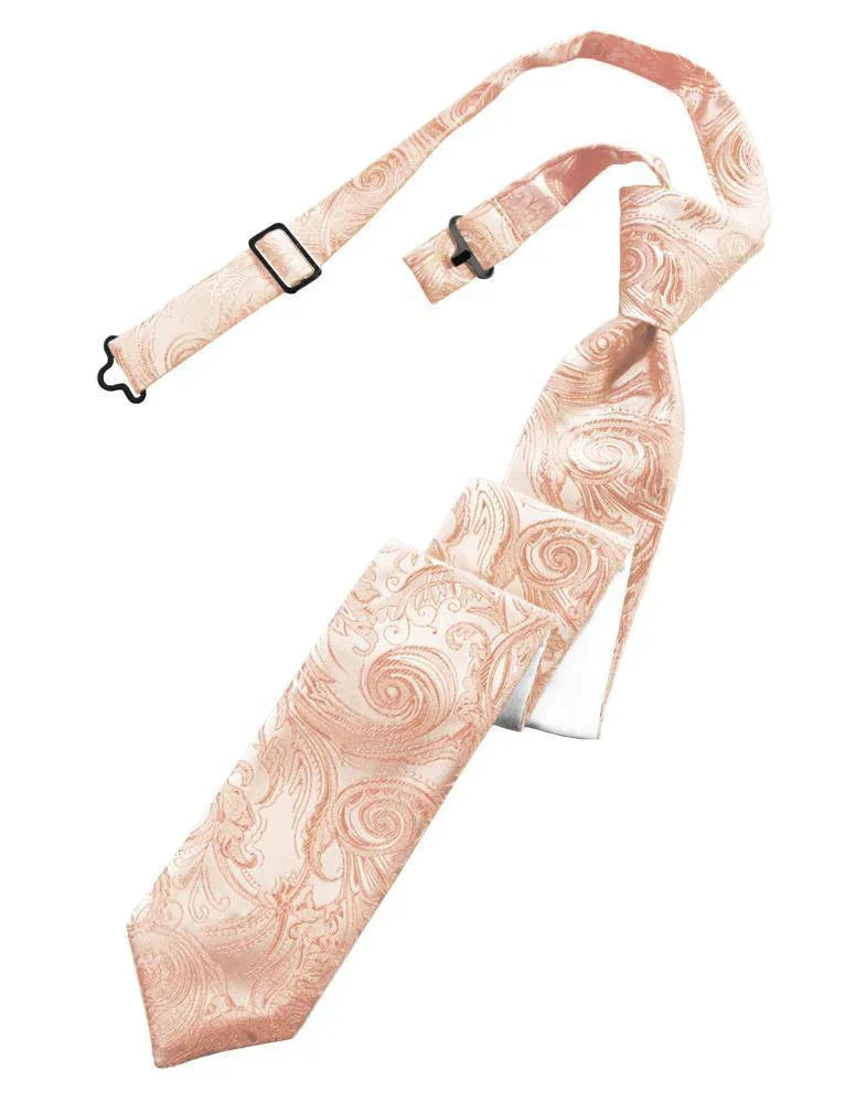 Tapestry Skinny Necktie Pre- Tied LuxuryLifeWay Online Store