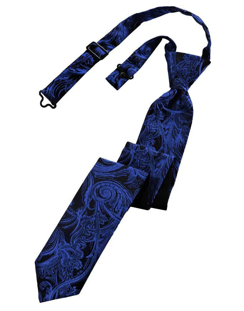 Tapestry Skinny Necktie Pre- Tied LuxuryLifeWay Online Store