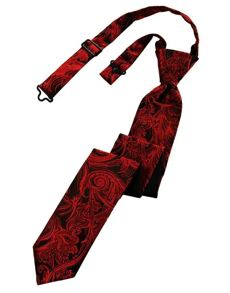 Tapestry Skinny Necktie Pre- Tied LuxuryLifeWay Online Store