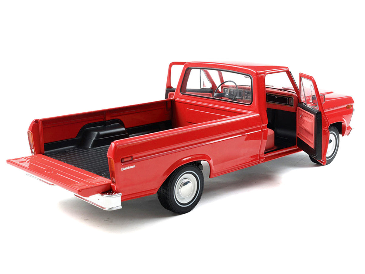 1974 Ford F-100 Pickup Truck Candy Apple Red 1/18 Diecast Model Car by IXO Models LuxuryLifeWay Online Store