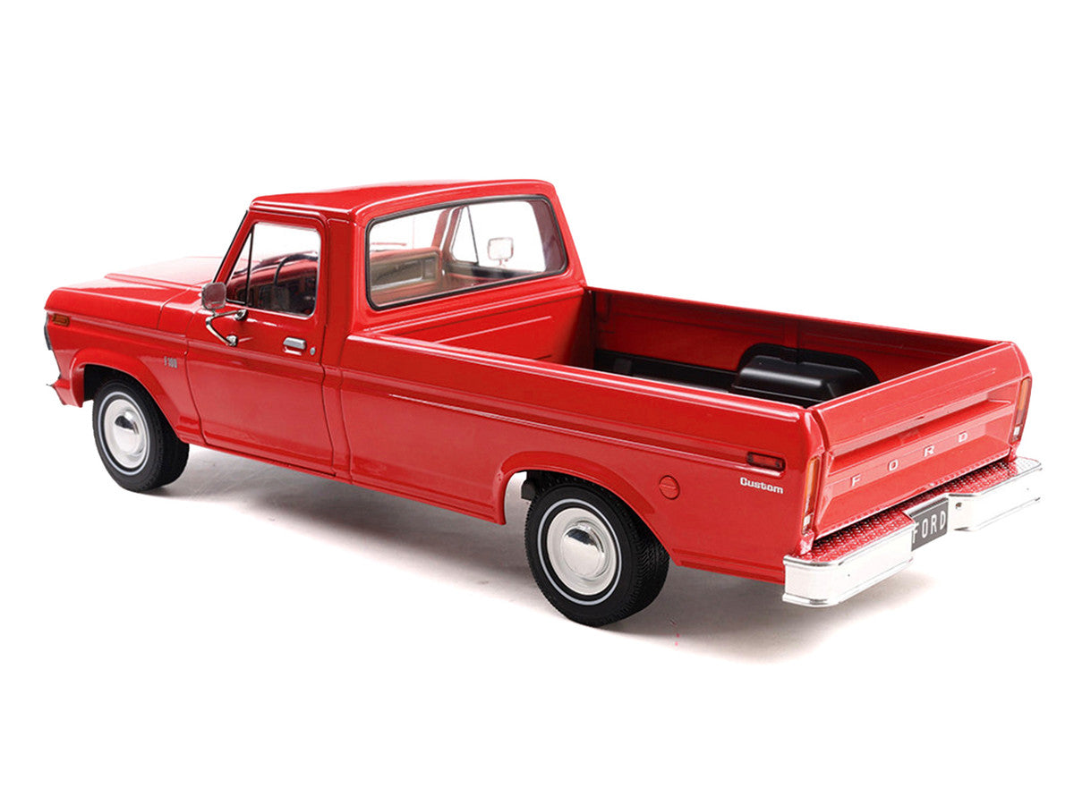 1974 Ford F-100 Pickup Truck Candy Apple Red 1/18 Diecast Model Car by IXO Models LuxuryLifeWay Online Store