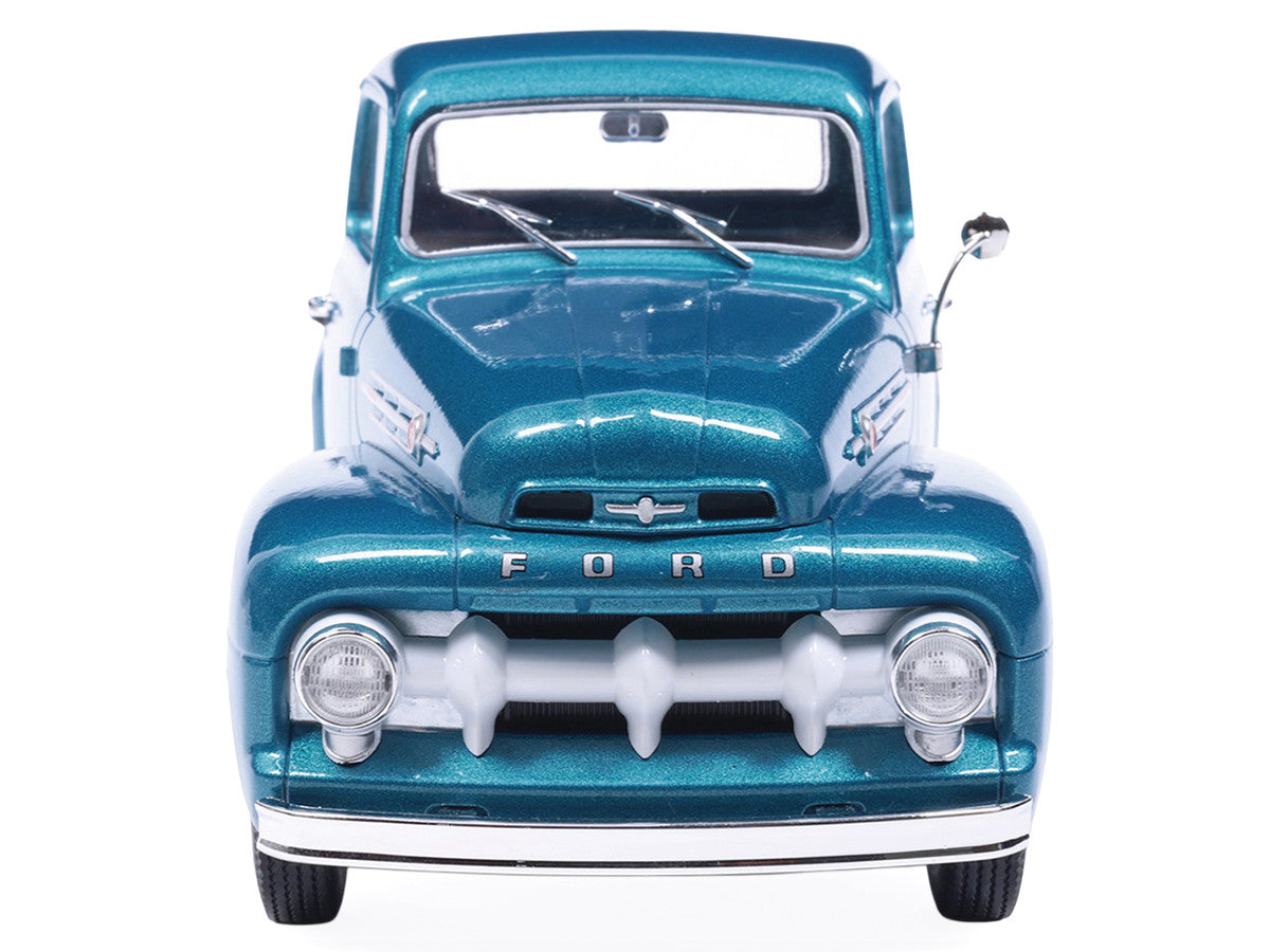 1952 Ford F1 Pickup Truck Blue Metallic 1/24 Diecast Model by IXO Models LuxuryLifeWay Online Store