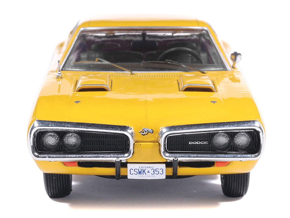 1970 Dodge Coronet Super Bee Yellow with Black Stripes 1/43 Diecast Model by IXO Models LuxuryLifeWay Online Store