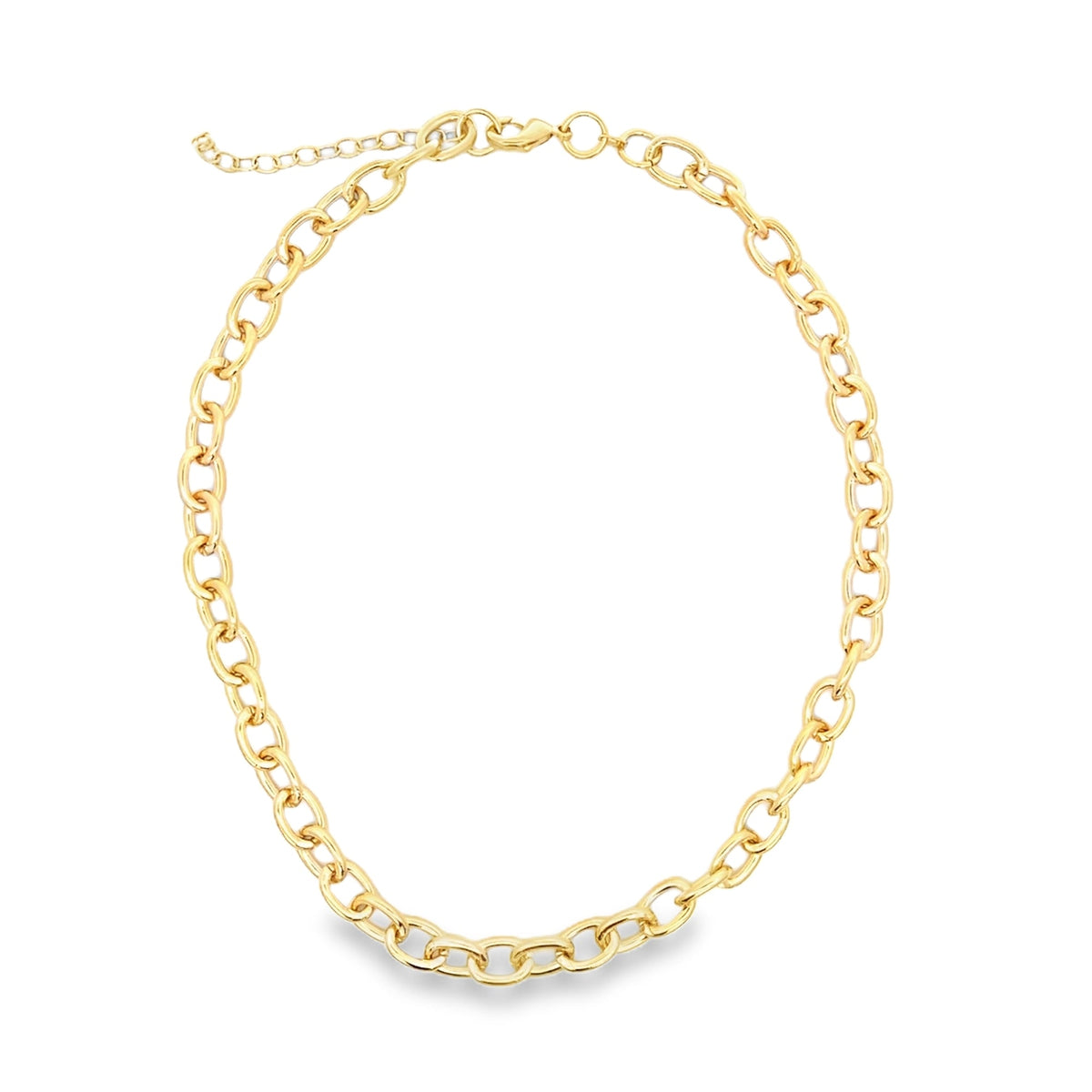 9mm Thick Oval Link Chain (F160)(I332) LuxuryLifeWay Online Store