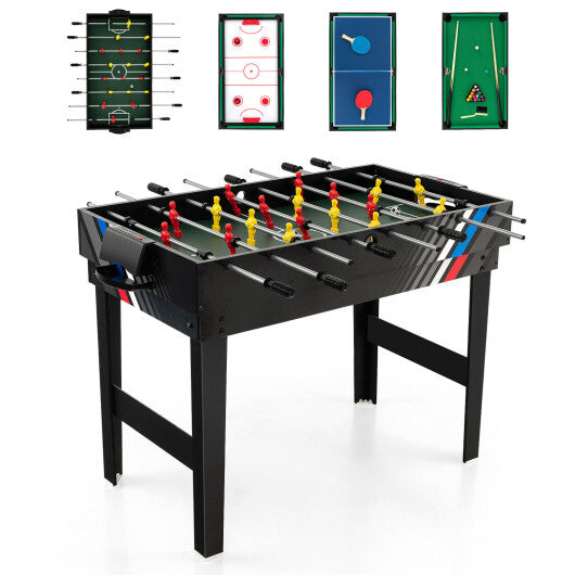 4-in-1 Multi Game Table with Pool Billiards LuxuryLifeWay Online Store