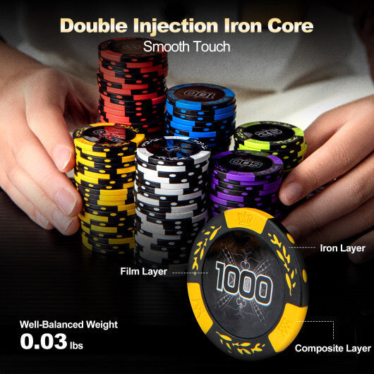 14 Gram Texas Holdem Poker Chip Set LuxuryLifeWay Online Store