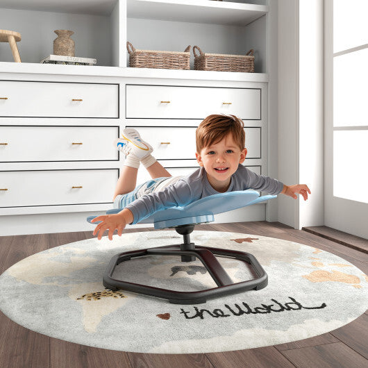 Kids Sensory Swivel Chair Elephant Petal 360 Spinning Chair-Red LuxuryLifeWay Online Store