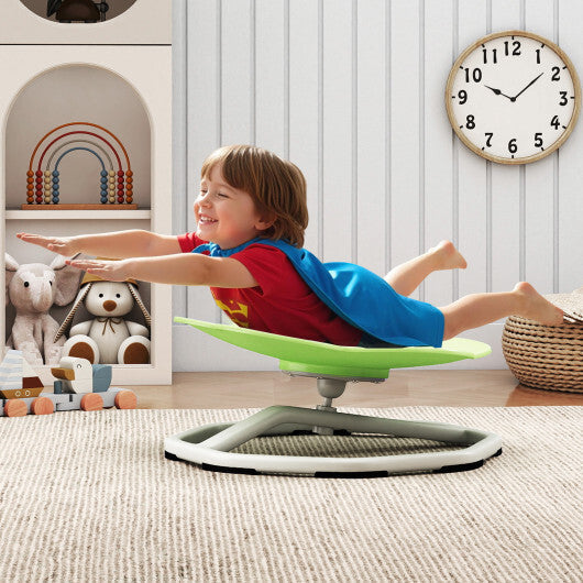 Kids Sensory Swivel Chair Cat Claw 360 Spinning Chair with Non-Slip Metal Base-Green LuxuryLifeWay Online Store